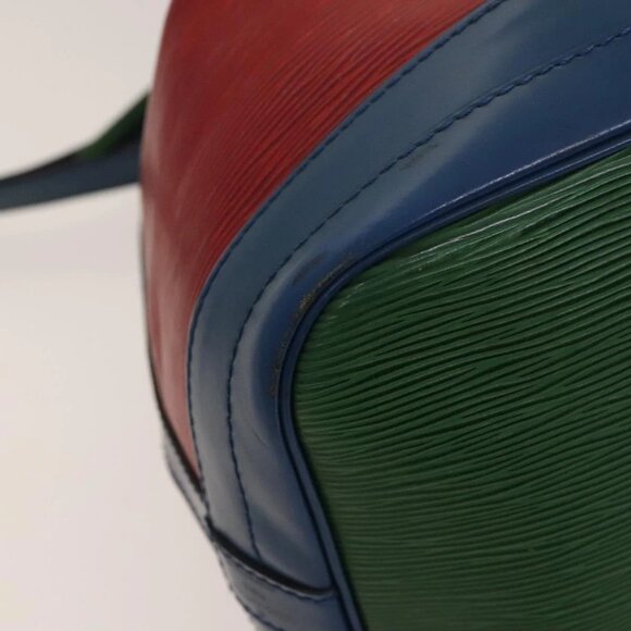 LOUIS VUITTON Epi Toriko Color Noe Bag Red Blue Green M44084 LV Auth 119123 - Picture 5 of 16
